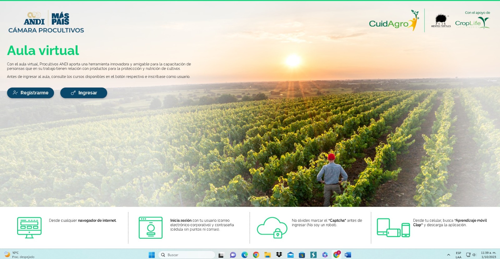 Procultivos - Aula virtual
